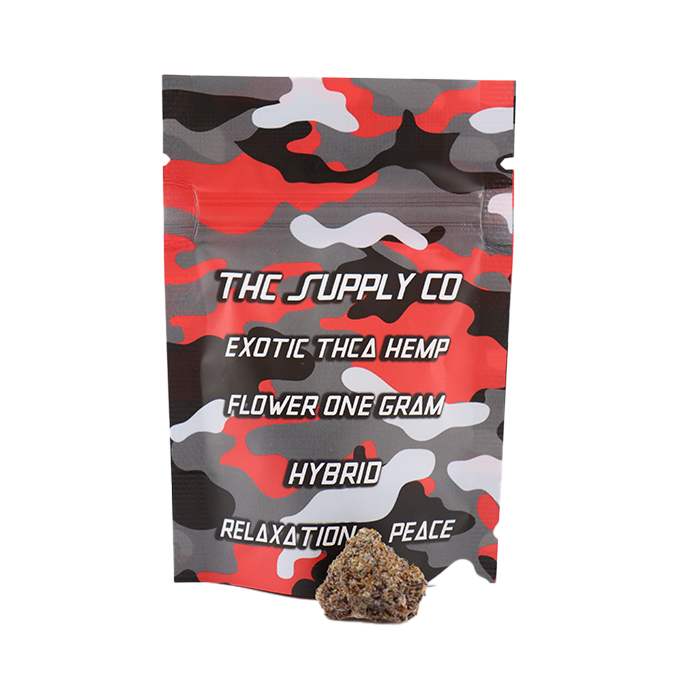 THCSC Exotic THCA Hemp Flower 1g / Hybrid / Royal Kush 1g